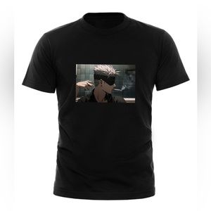 Satoru Gojo Smoking T-shirt.